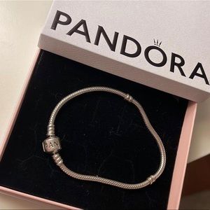 Pandora snakechain bracelet